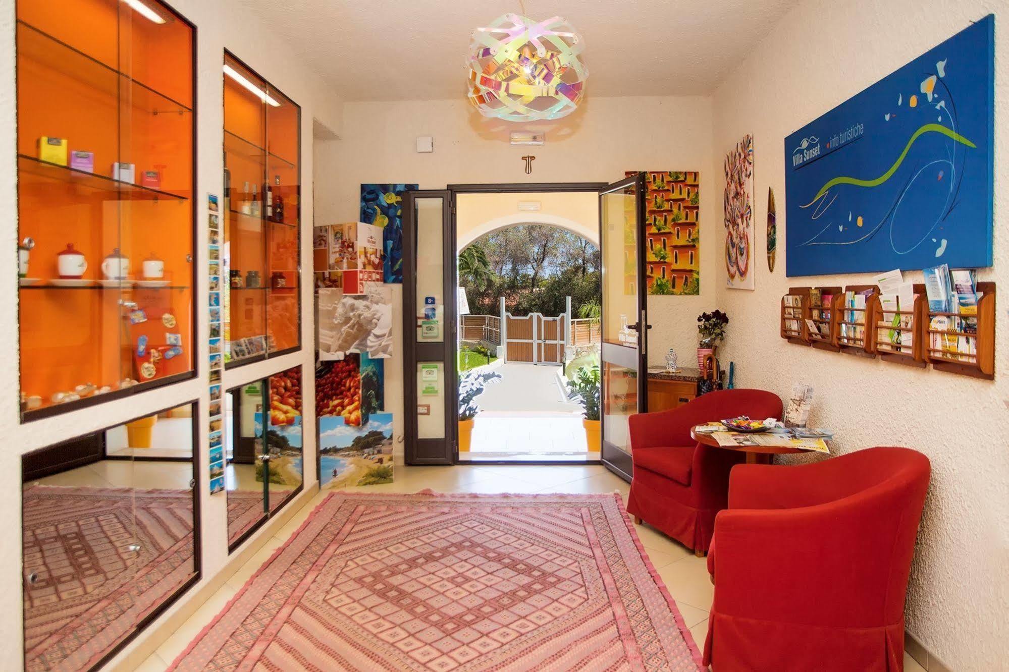 Villa Sunset B&B/Apartments Фонтане Бианче Екстериор снимка